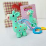 کش مو طرح زرافه