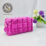 کیف آرایشی پشمالو فانتزی