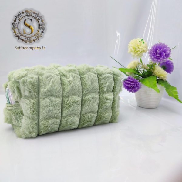 کیف آرایشی پشمالو فانتزی