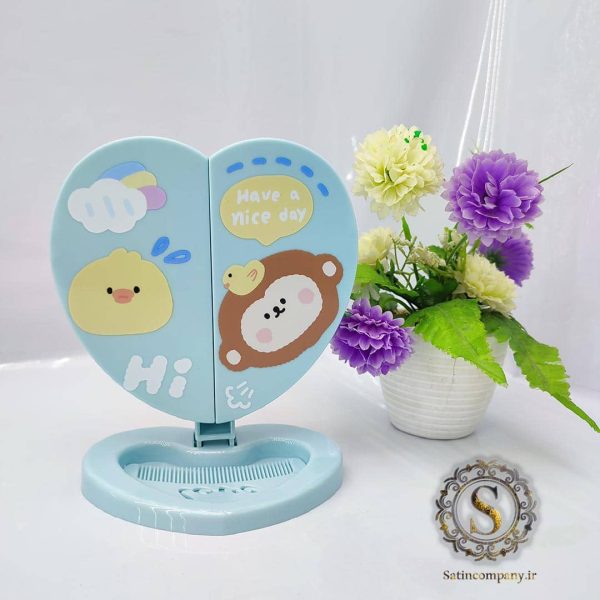 آینه طرح قلب