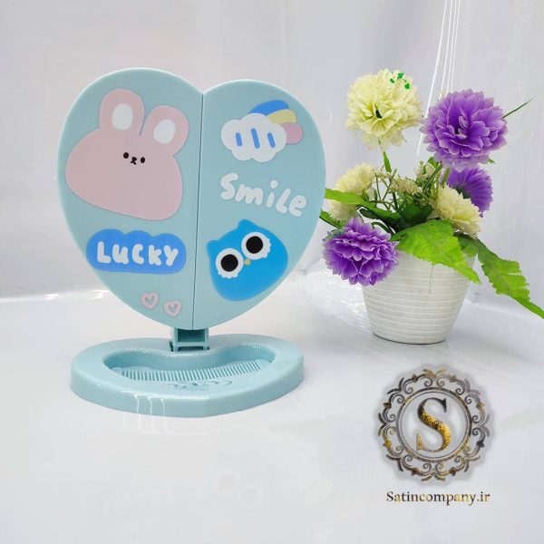 آینه طرح قلب