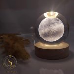 چراغ خواب گوی کریستال