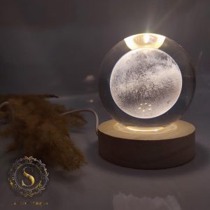چراغ خواب گوی کریستال