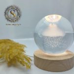 چراغ خواب گوی کریستال