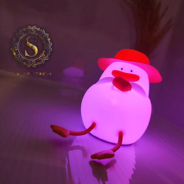 چراغ خواب سیلیکونی اردک