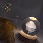 چراغ خواب گوی کریستال