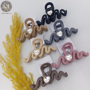 کلیپس مو طرح قلب