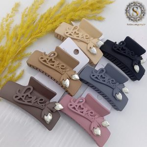 کلیپس مو فانتزی طرح LOVE