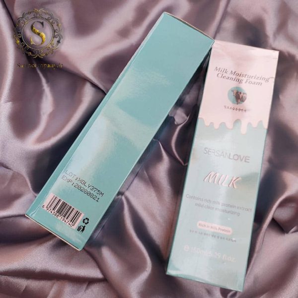 فوم شستشو شیر گاو سرسون لاو