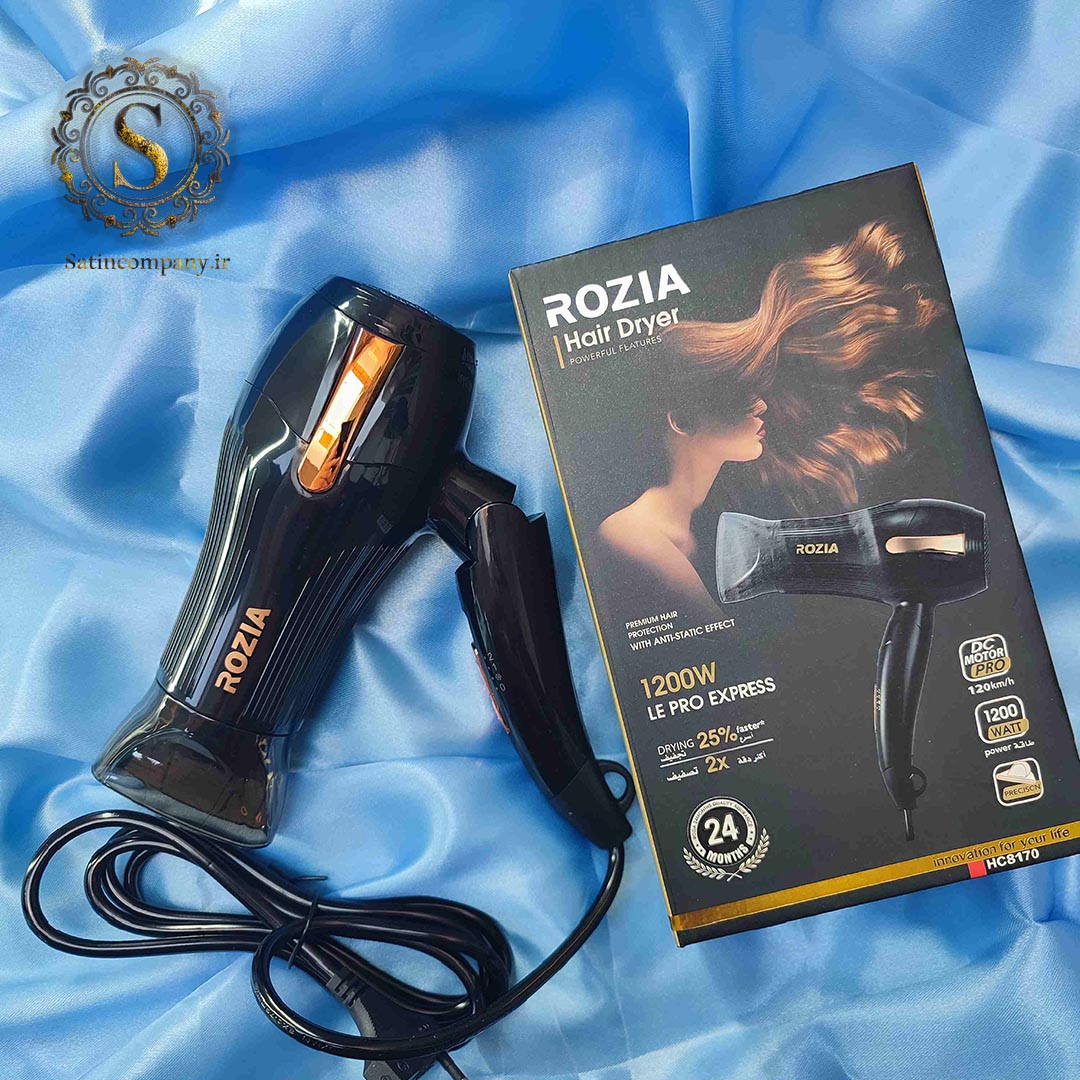 سشوار مسافرتی ROZIA مدلHC8170 سشوار مسافرتی ROZIA مدلHC8170