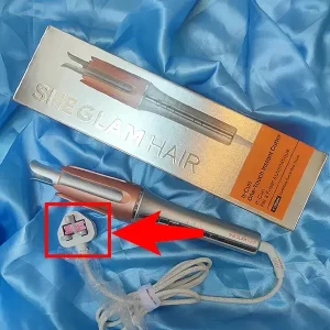 دستگاه فر موی شیگلم اصل با دوشاخه صورتی