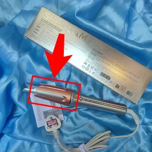 دستگاه فر موی شیگلم اصل با رنگ بدنه‌ی رزگلد-نارنجی