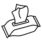 پد پاکسازی و دستمال مرطوب