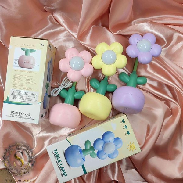 چراغ خواب طرح گل