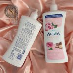 لوسیون بدن گل رز و روغن آرگان سنت ایوز