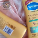 لوسیون بدن وازلین روغن آرگان