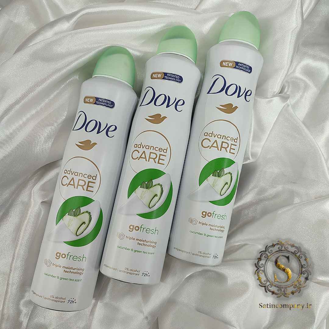 اسپری ضدتعریق DOVE مدل خیار و چای سبز اسپری ضدتعریق DOVE مدل خیار و چای سبز