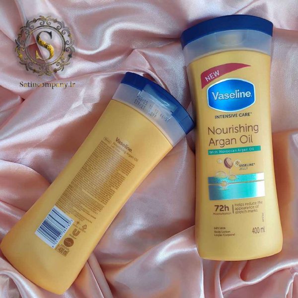 لوسیون بدن وازلین روغن آرگان